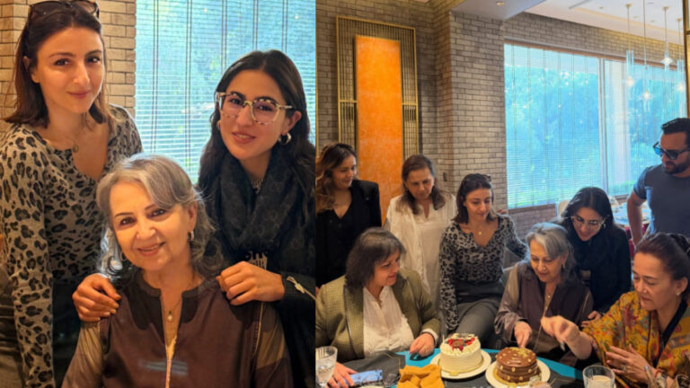Soha Ali Khan Shares Adorable Pictures from Sharmila Tagore’s Birthday Celebration