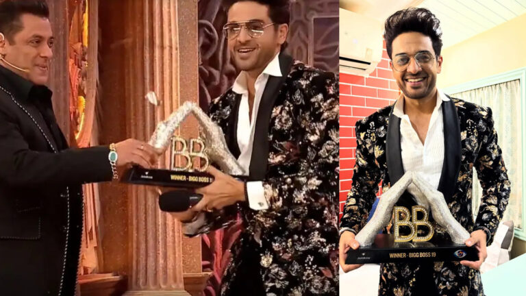 Gaurav Khanna Beats Farrhana Bhatt To Win Salman Khan’s Show Bigg Boss 19