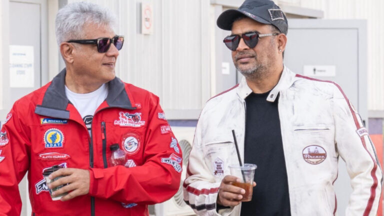 Ajith Kumar’s Racing Track Turns Into Celebrity Hotspot — R Madhavan Is the Latest Visitor!