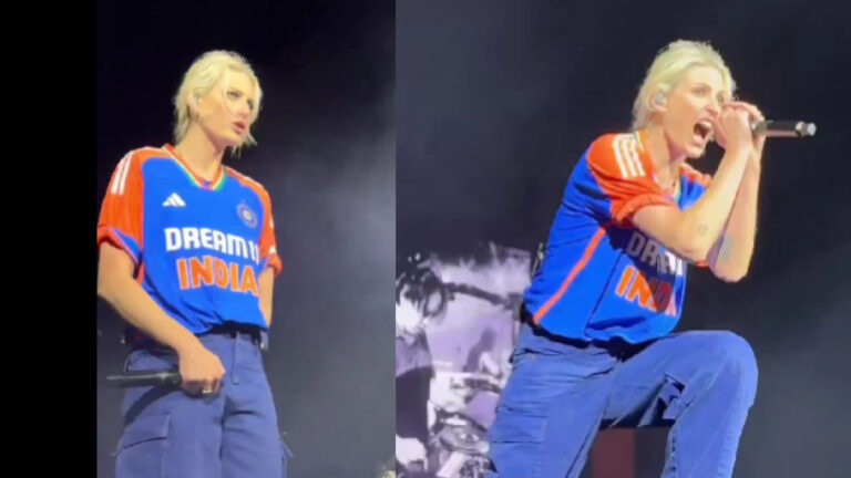 Emily Armstrong in Indian Cricket Jersey? Linkin Park’s Bengaluru Show Goes Viral!