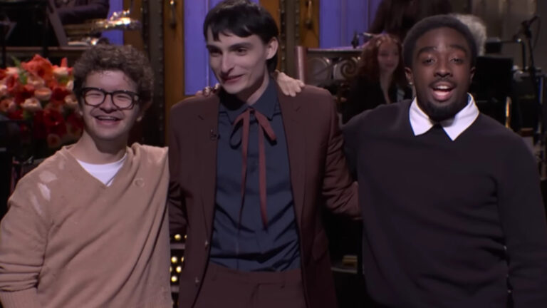 Finn Wolfhard’s SNL Debut Brings Gaten Matarazzo And Caleb McLaughlin Back Together