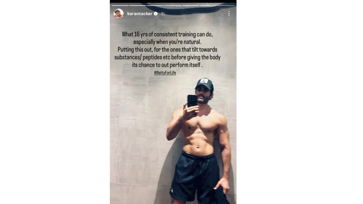karan tackers iinstagram story