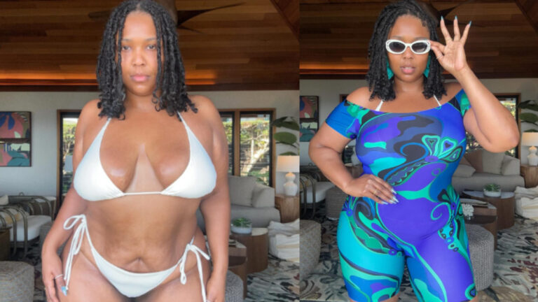 Lizzo Flaunts Curves in White Bikini and Pucci Fit in First Post of 2026