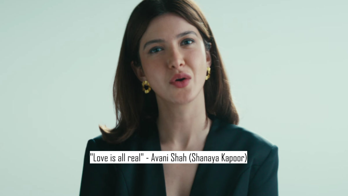 love is all real - avani shah (shanaya kapoor)
