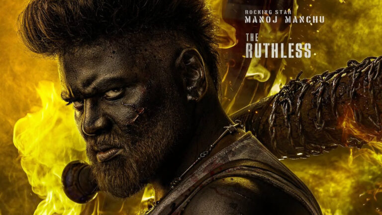 Manchu Manoj’s Fierce Comeback! David Reddy First Look Reveals Revolutionary Warrior