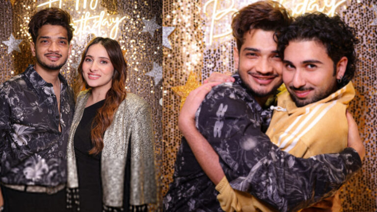 Munawar Faruqui Turns 34: Celebrity Guests, Wife Mehzabeen and a Night to Remember