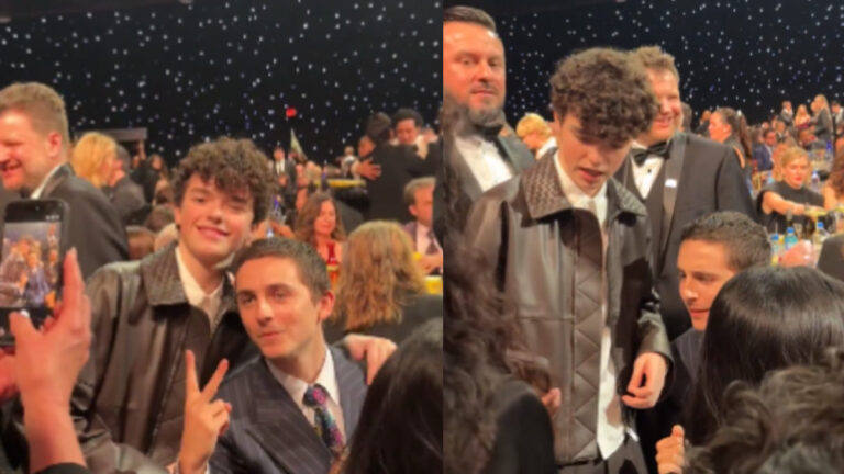Critics Choice Awards Go Viral After Timothee Chalamet’s Sweet Moment With Owen Cooper
