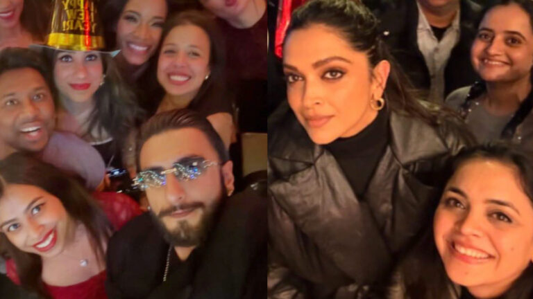 Ranveer Singh and Deepika Padukone Welcome 2026 in New York