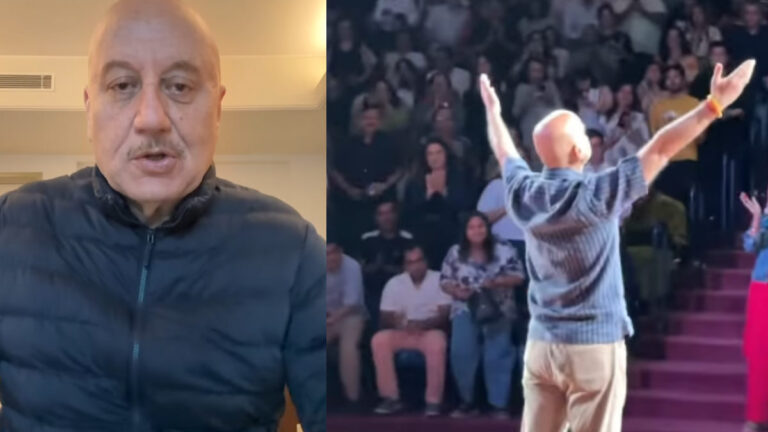 Anupam Kher Turns Pain Into Power During Live Play
