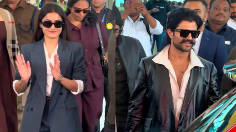Rashmika Mandanna and Vijay Deverakonda Jet Off to Udaipur for ‘The Wedding of VIROSH