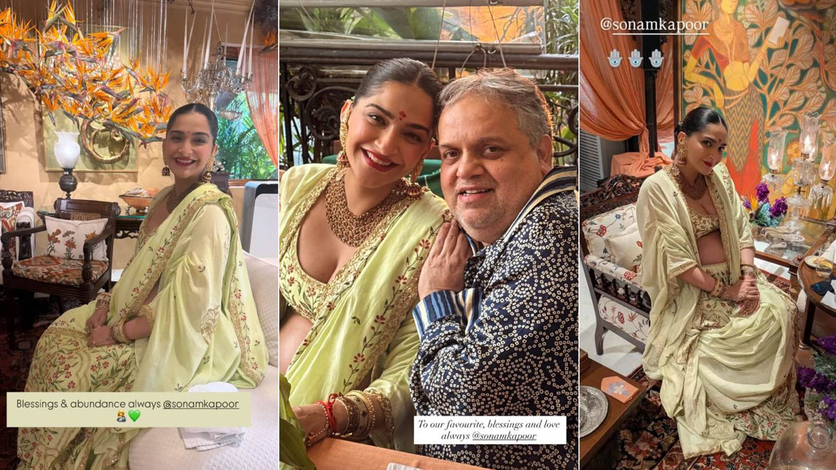 sonam kapoors baby shower pics
