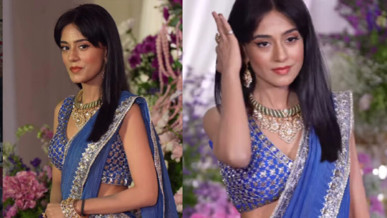 Amrita Rao’s Blue Lehenga Look at Eesha Barjatya’s Reception Sparks ‘Vivah’ Nostalgia Online