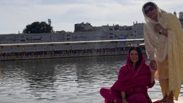 After Divorce, Hansika Motwani Seeks Peace at the Golden Temple; Fans Notice Her Message