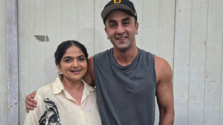 Ranbir Kapoor’s Ramayana Co-Star Indira Krishnan Shares On-Set Picture With Him