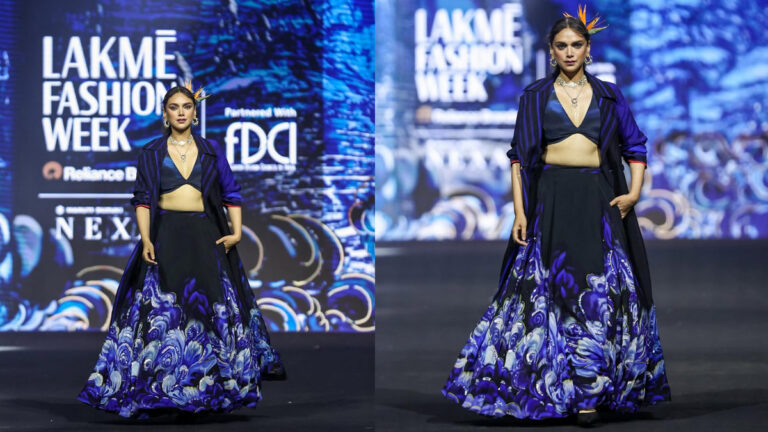 Lakme Fashion Week 2026: Siddharth Can’t Look Away from Aditi Rao Hydari’s Dazzling Beauty