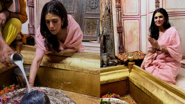 Nimrat Kaur’s Spiritual Visit to Kashi Vishwanath Touches Hearts!