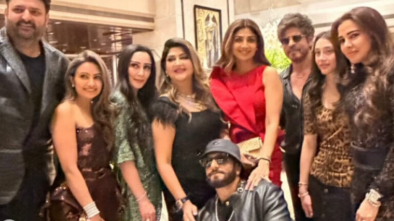 Ranveer Singh And Shah Rukh Khan Pose Together Amid Dhurandhar 2 Success Ending Fan Speculation