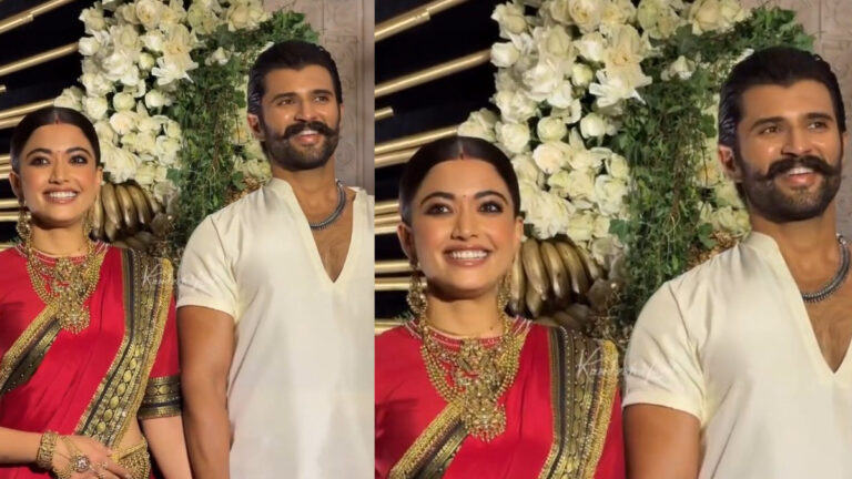 When Tradition Meets Style: Rashmika Mandanna and Vijay Deverakonda’s Reception Outfits