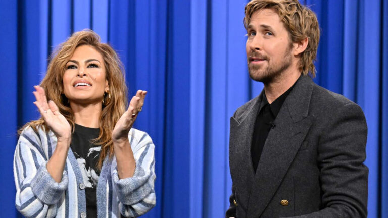 Ryan Gosling Surprises Eva Mendes On The Tonight Show In Rare Public Appearance