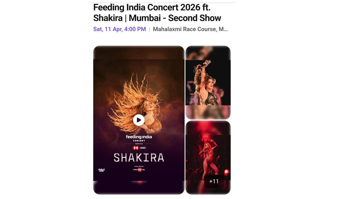 shakiras mumbai concerts
