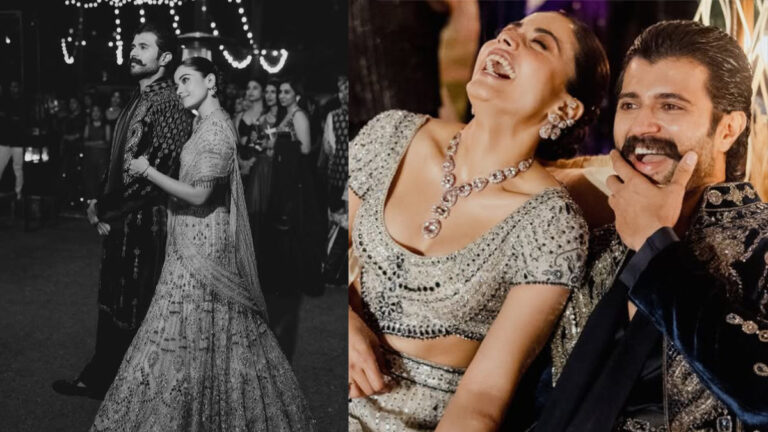 Rashmika Mandanna and Vijay Deverakonda’s Sangeet Pictures Are Pure Magic — See Inside the Glam Night!