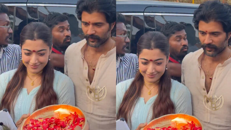Vijay Deverakonda and Rashmika Mandanna’s First Appearance After Wedding Is All About Love and Style