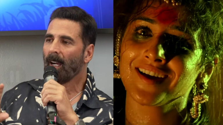 Akshay Kumar Reveals Son Aarav Was Scared Of Vidya Balan