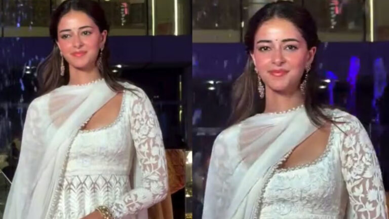 Ananya Panday Steals the Spotlight with Her Glam Look