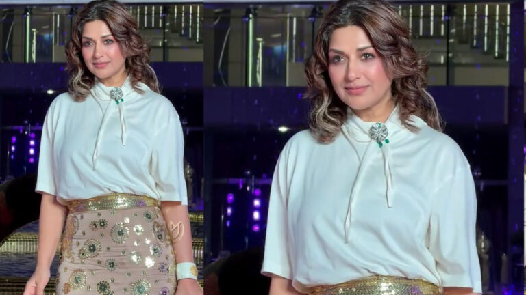 Bollywood Beauty Sonali Bendre Steals the Spotlight at NMACC