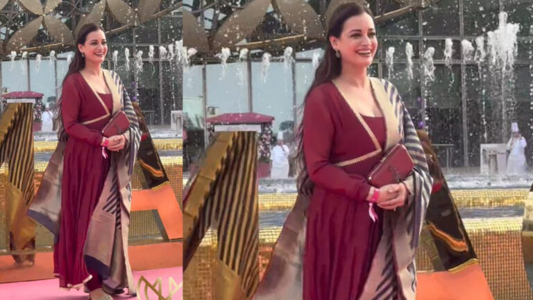 Dia Mirza Adds Grace and Charm to Star-Studded NMACC Night