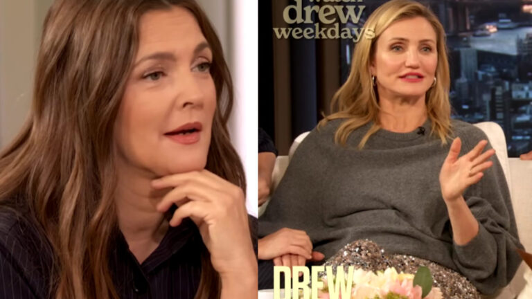 Cameron Diaz Talks About Social Media Risks With Drew Barrymore
