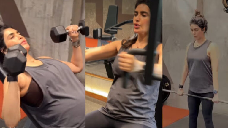Karishma Tanna Works Out During Pregnancy Shares Gym Video