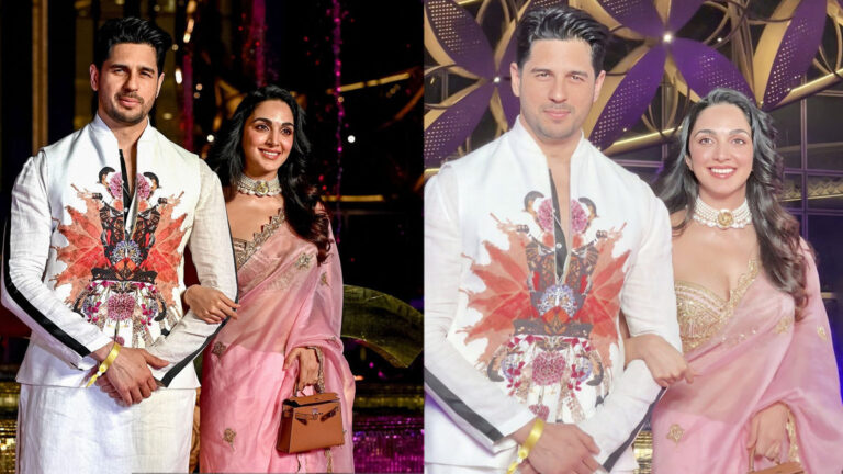 New Parents Sidharth Malhotra and Kiara Advani Shine in Stunning Festive Looks