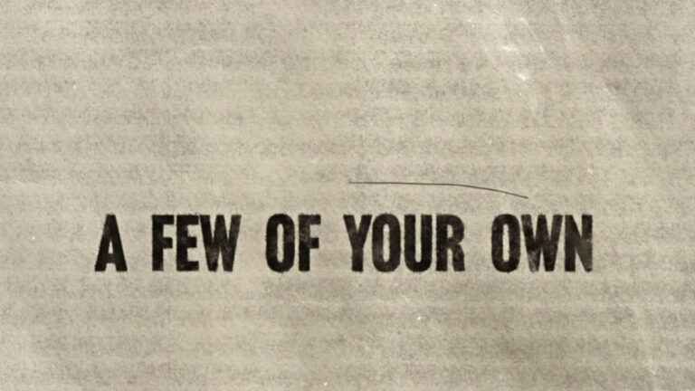 Noah Kahan – A Few of Your Own Song Lyrics