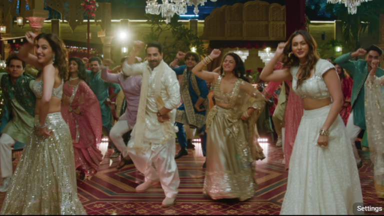 Pati Patni Aur Woh Do – Roop Di Rani Song Lyrics starring Ayushmann Khurrana, Sara Ali Khan, Wamiqa Gabbi, Rakul Preet Singh