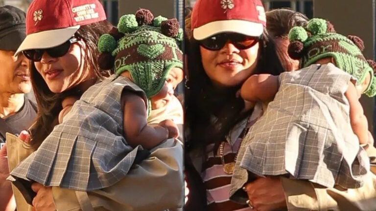Rihanna’s Baby Rocki Steals Spotlight With Stylish Dior Look