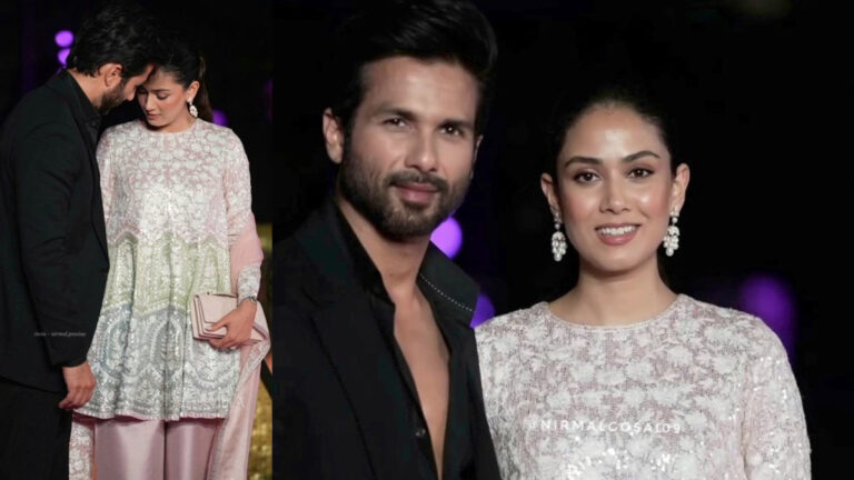 Shahid Kapoor and Mira Rajput Steal the Show with Their Couple Style