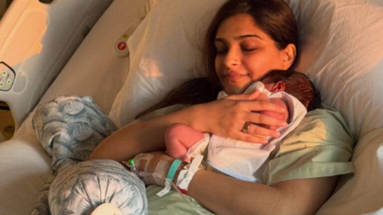 Sonam Kapoor Shares Sweet Moments From Hospital After Delivery