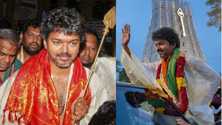 Vijay Visits Tiruchendur Temple Ahead Of Election Results