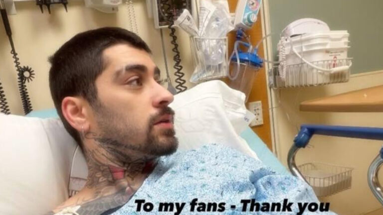 Zayn Malik Shares Hospital Photo Fans Left Worried