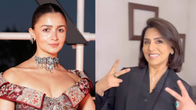 Alia Bhatt Stuns at Cannes and Mother in Law Neetu Kapoor Calls Her “Perfection”