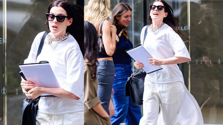 Anne Hathaway Reveals Her Favourite Look Was Cut From The Devil Wears Prada 2