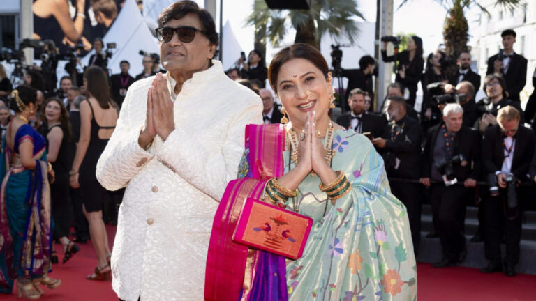 Ashok Saraf And Nivedita Saraf Shine In Traditional Looks At Cannes Film Festival 2026