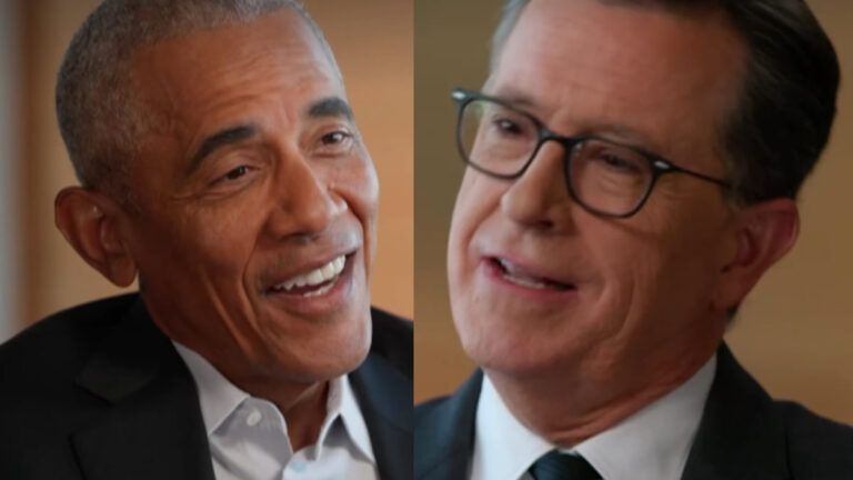 Barack Obama Jokes Stephen Colbert Could Run for President as Late Show Nears Its End