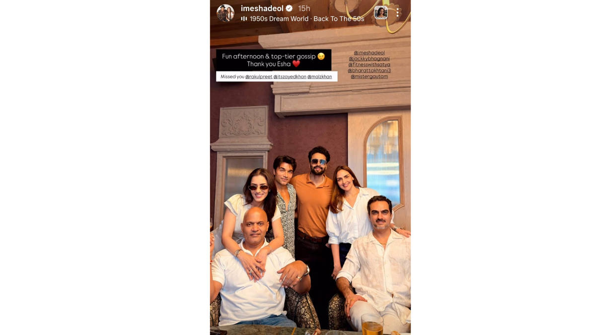 esha deol seen with ex husband bharat again and fans cannot stop talking 1