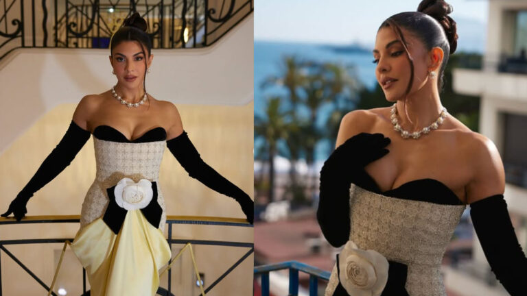 Jacqueline Fernandez Brings Vintage Glamour To Cannes 2026 Red Carpet