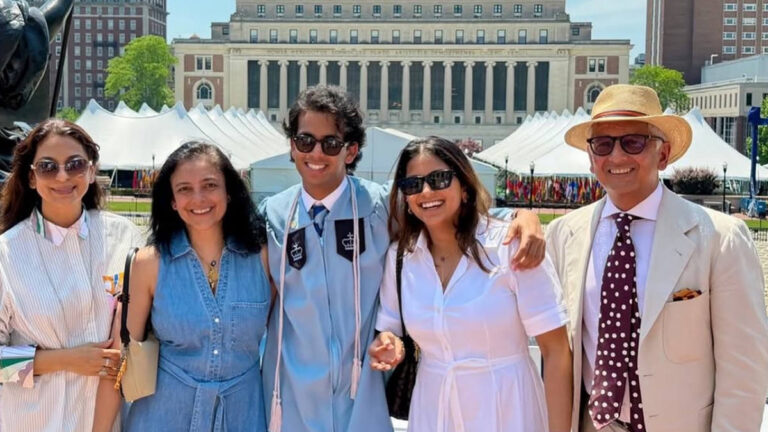 Juhi Chawla Beams With Pride as Son Arjun Graduates From Columbia University