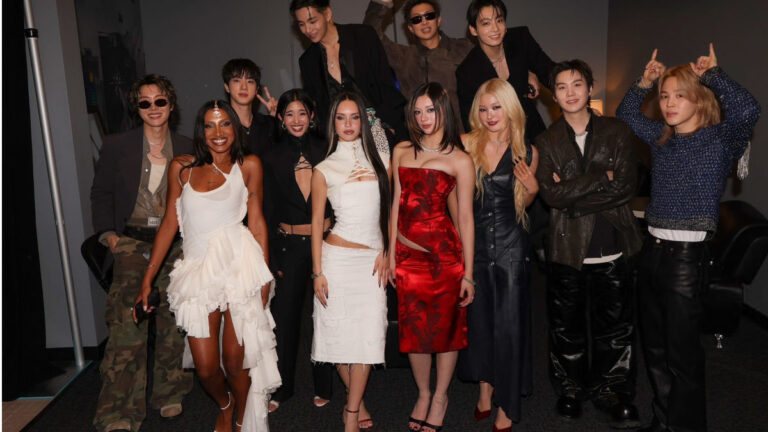 KATSEYE And BTS Shine Bright At American Music Awards In Las Vegas