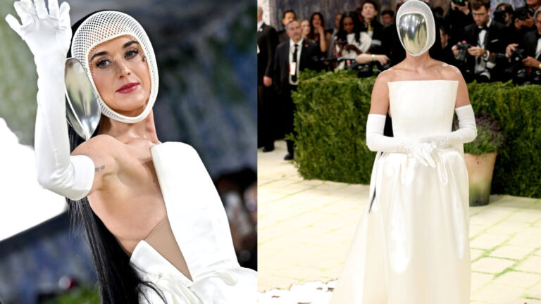 Katy Perry’s Masked Look At Met Gala Leaves Fans Guessing