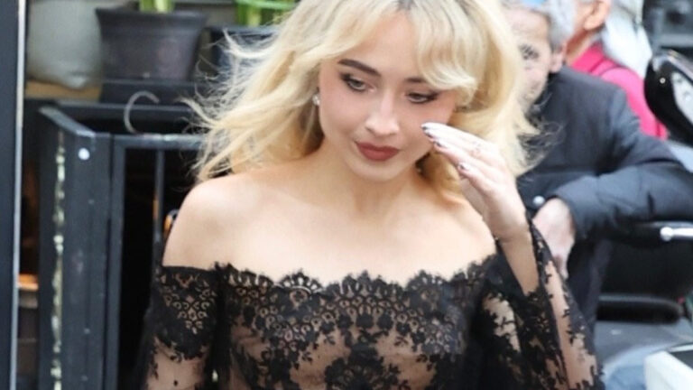Sabrina Carpenter Turns Heads in Sheer Lace Dress at Anna Wintour’s Pre Met Gala Dinner